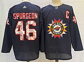 Wild 46 Jared Spurgeon Navy 2022 Adidas Jersey,baseball caps,new era cap wholesale,wholesale hats